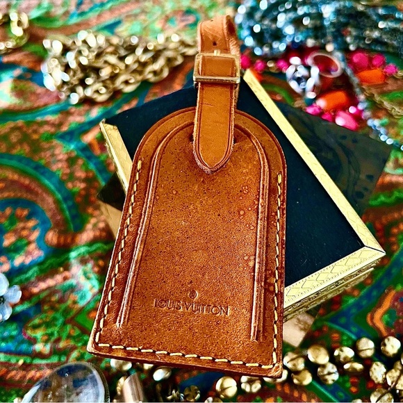 Louis Vuitton vintage luggage tag - Picture 5 of 5